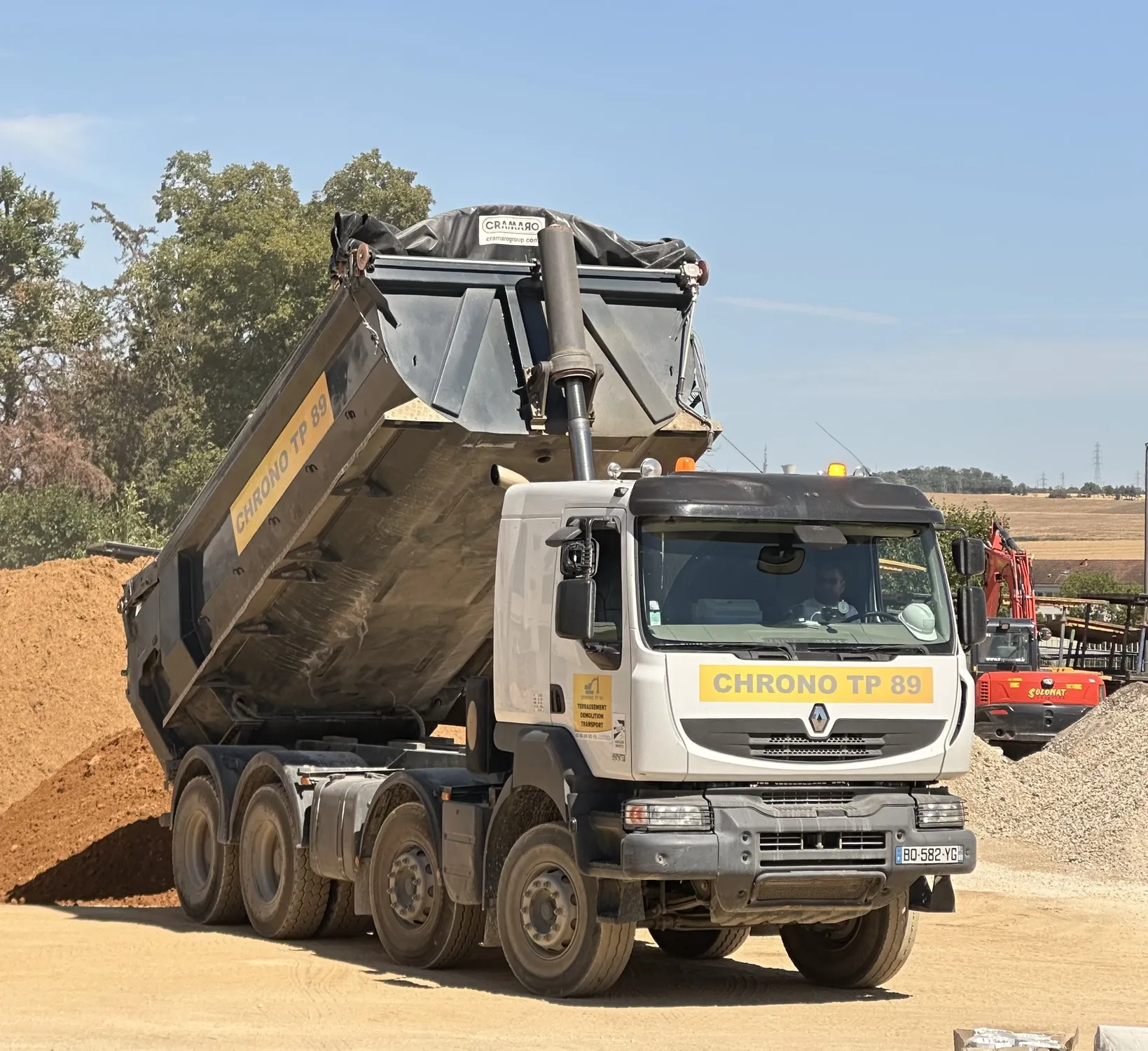 Location Camion Benne